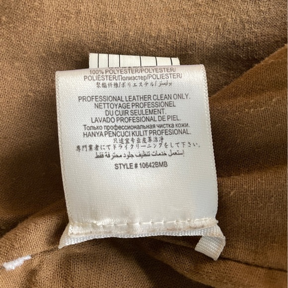 BCBG Moto Leather Jacket XS - Picture 11 of 15